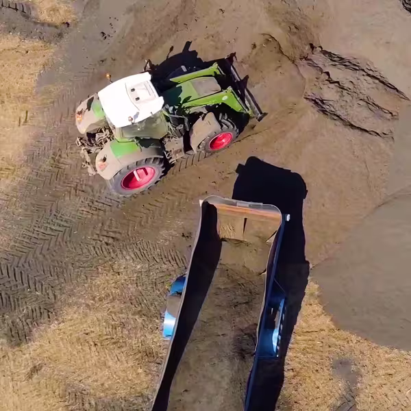 LaSalle Agri custom spreader equipment close-up